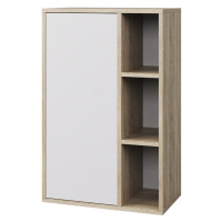 Vicco NÁSTENNÁ POLICA Berno Sonoma/White 50.1 x 78.4 cm s 3 otvorenými priehradkami