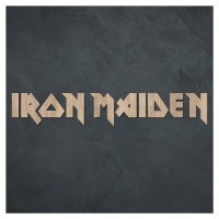 Drevené logo - Iron Maiden, Dub Sonoma