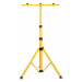 Pracovný stojan pre uchytenie reflektora 180cm žltý VT-41150 (V-TAC)
