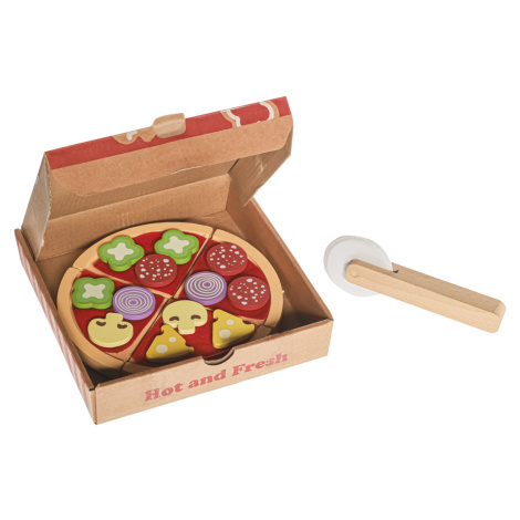 Drevená pizza v krabičke, 2023 Zopa