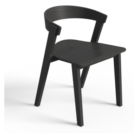 Čierne jedálenské stoličky