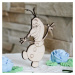 Drevená ozdoba na tortu - Olaf z rozprávky Frozen