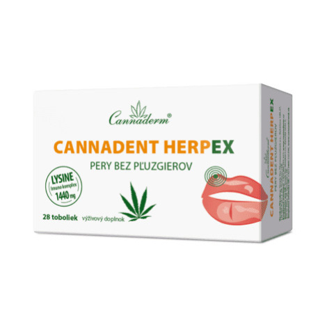 CANNADERM Cannadent herpex 28 kapsúl