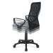 Sconto Kancelárska stolička FRESH sivá/čierna