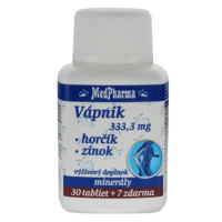 Medpharma Vápnik 333,3 mg, horčík, zinok  37 tbl