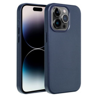 Leather Mag Cover for IPHONE 15 indigo blue