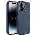 Leather Mag Cover for IPHONE 15 indigo blue