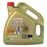 Olej CASTROL EDGE TURBO DIESEL TITANIUM 5W-40 4L CETD5W404L