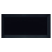 Obklad Ribesalbes Chic Colors negro bisiel 7,5x15 cm lesk CHICC1971