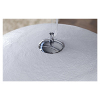 LuxD 16712 Lampa Glimer 70cm bielo-strieborná závesné svietidlo