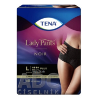 TENA Lady Pants Plus Noir L naťahovacie inkontinenčné nohavičky pre ženy 8 ks