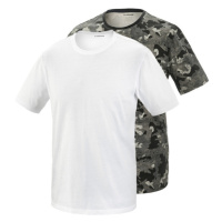 PARKSIDE® Pánske tričko, 2 kusy (XXL (60/62), biela/kamufláž)