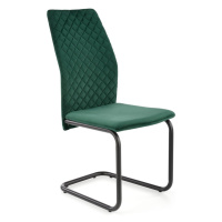Jedálenská stolička K444 Tmavo zelená,Jedálenská stolička K444 Tmavo zelená