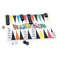 Vilac Dáma a backgammon Keith Haring