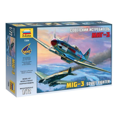 Model Kit letadlo 7204 - MIG-3 Soviet Fighter (1:72)