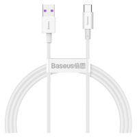 Nabíjací a dátový kábel USB, USB Type-C, 100 cm, 6000 mA, 66 W, s ochranou proti rozbitiu, rýchl