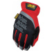 MECHANIX Pracovné rukavice so syntetickou kožou FastFit - červené XL/11
