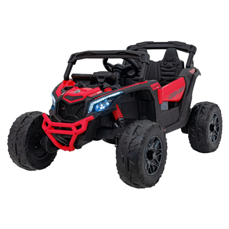 mamido  Elektrické autíčko Buggy Can-Am Maverick 24V 4x200W červené