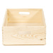 Úložný box z borovicového dreva Compactor Custom, 40 × 30 × 14 cm