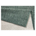 Kusový koberec Twin-Wendeteppiche 103095 grün creme – na ven i na doma - 80x250 cm NORTHRUGS - H