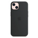 Silikónové puzdro Apple na Apple iPhone 13 MM2A3ZM/A Silicone Case with MagSafe Midnight