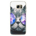 Plastové puzdro iSaprio - Galaxy Cat - Samsung Galaxy S7