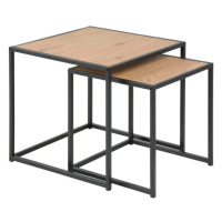 Konferenčný stolík Benato (50x45x50 cm, dub)