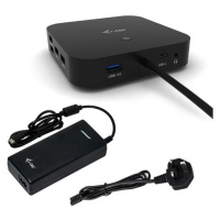 i-tec USB-C Dual Display Docking Station with Power Delivery 100 W + i-tec Universal Charger 112