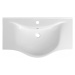 AQUALINE - ZARA 80 keramické umývadlo nábytkové 79,5x46cm, biela 10080