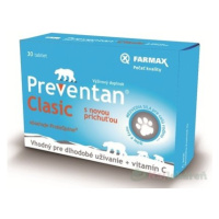 FARMAX Preventan Clasic s novou príchuťou + vit. C, 30 tbl