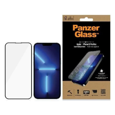 Ochranné sklo PanzerGlass E2E Microfracture iPhone 13 Pro Max 6,7" Case Friendly AntiBacterial b