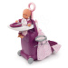 Prebaľovací kufrík s postieľkou a stoličkou Violette Baby Nurse Smoby pre bábiky so 6 doplnkami 