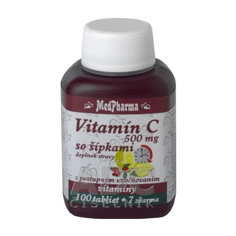 MedPharma VITAMÍN C 500MG so šípkami