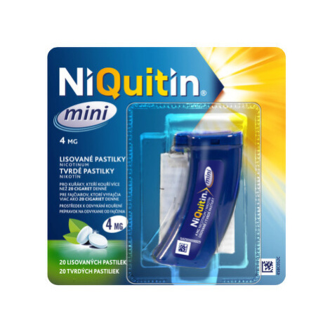 NIQUITIN Mini 4 mg 20 pastiliek