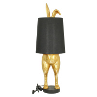 Dekoria Stolová lampa Gold Rabit 74cm, 24 x 24 x 74 cm