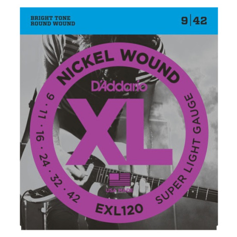 D'Addario EXL120