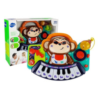 mamido Detský interaktívne klavír pre najmenších opička