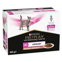 PURINA VD Feline - UR St/Ox Urinary Salmon kapsička 10 x 85 g