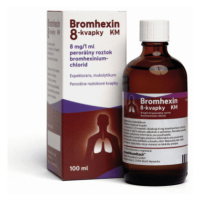 BROMHEXIN 8-kvapky KM 100 ml