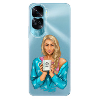 Odolné silikónové puzdro iSaprio - Coffe Now - Blond - Honor 90 Lite 5G