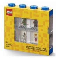 LEGO® zberateľská skrinka na 8 minifigúrok - modrá