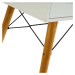 Pracovný stôl s bielou doskou 55x120 cm – Casa Selección