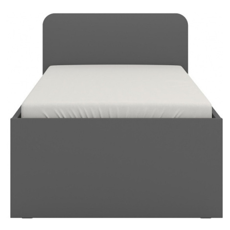 Študentská posteľ 90x200 jarek - šedá