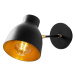 Nástenná lampa Dodo čierna