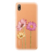 Odolné silikónové puzdro iSaprio - Three Flowers - Huawei Y5 2019