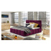 ELTAP POSTEL EDVIGE 180X200, MAT VELVET 68, DARK PURPLE, 22731