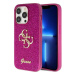 Kryt Guess GUHCP15LHG4SGU iPhone 15 Pro 6.1" purple hardcase Glitter Script Big 4G (GUHCP15LHG4S