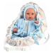 Llorens 63641 NEW BORN - realistická bábika bábätko so zvukom a mäkkým látkovým telom 36cm