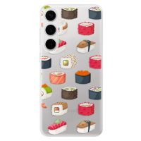 Odolné silikónové puzdro iSaprio - Sushi Pattern - Samsung Galaxy S24+