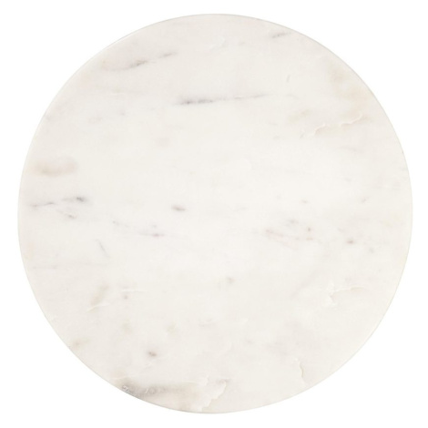 MARBLE Mramorová podložka 30 cm - biela